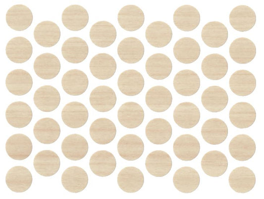 Screw cover caps Self-Adhesive - Cremona Oak Sandy 9/16 inch NTP 