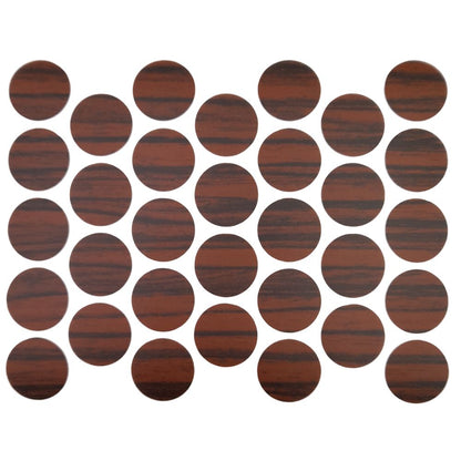 Screw cover caps Self-Adhesive - Ebony 11/16 inch Furnica 