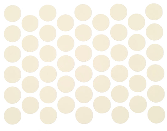 Screw cover caps Self-Adhesive - Ivory 9/16 inch NTP 