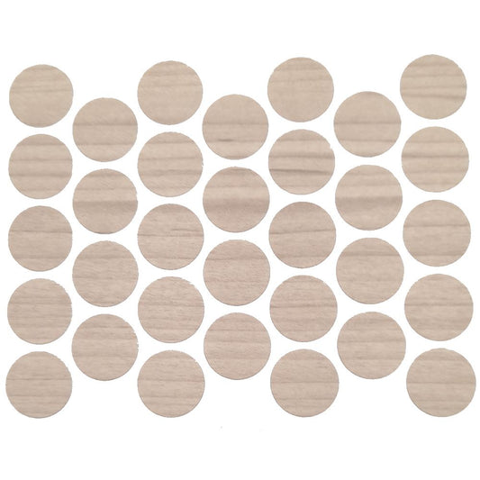 Screw cover caps Self-Adhesive - Larch 11/16 inch Furnica 