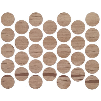 Screw cover caps Self-Adhesive - Light Antique 11/16 inch Furnica 