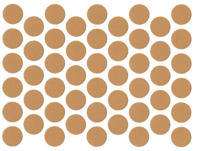 Screw cover caps Self-Adhesive - Light brown 9/16 inch NTP 
