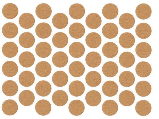 Screw cover caps Self-Adhesive - Light brown 9/16 inch NTP 