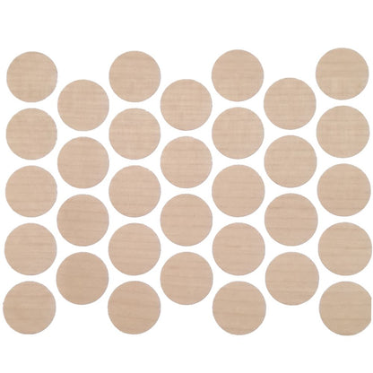 Screw cover caps Self-Adhesive - Light Maple 11/16 inch Furnica 