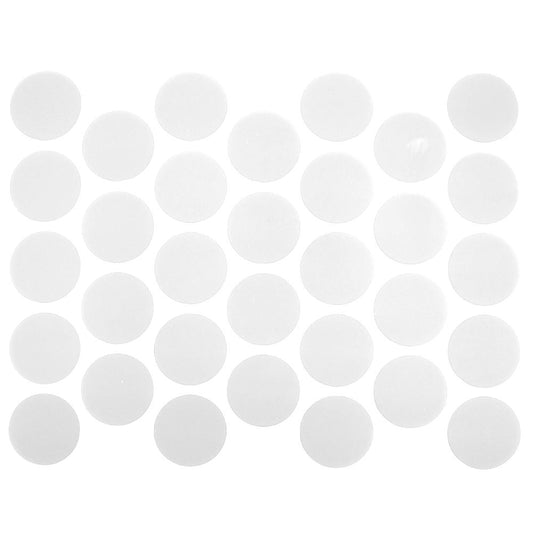 Screw cover caps Self-Adhesive - Matt White 11/16 inch Furnica 