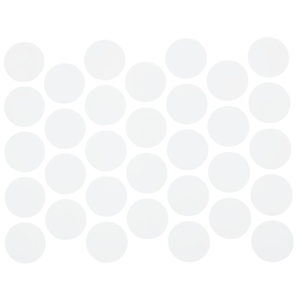 Screw cover caps Self-Adhesive - Milk White 11/16 inch Furnica 