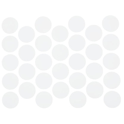 Screw cover caps Self-Adhesive - Milk White 11/16 inch Furnica 