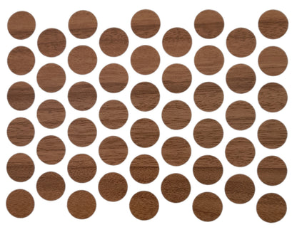 Screw cover caps Self-Adhesive - Oak Amalfi 9/16 inch Furnica 