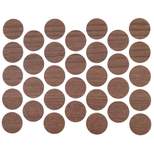 Screw cover caps Self-Adhesive - Oak Chamonix 11/16 inch Furnica 