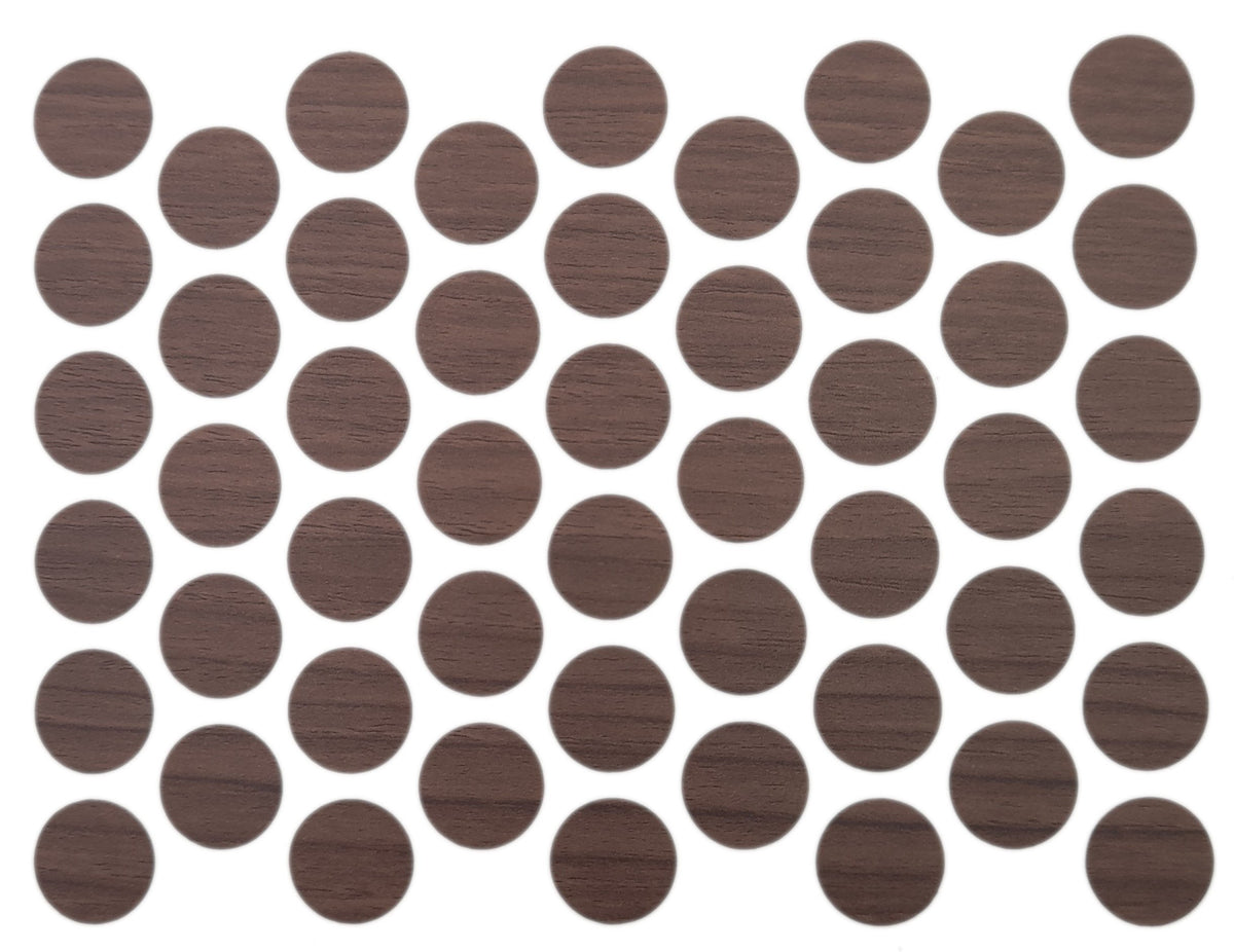 Screw cover caps Self-Adhesive - Oak Chamonix 9/16 inch Furnica 