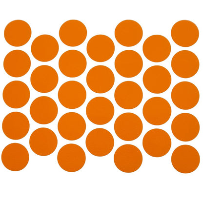 Screw cover caps Self-Adhesive - Orange 11/16 inch Furnica 