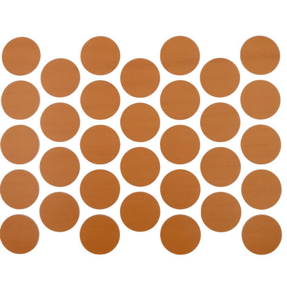 Screw cover caps Self-Adhesive - Pear 11/16 inch Furnica 