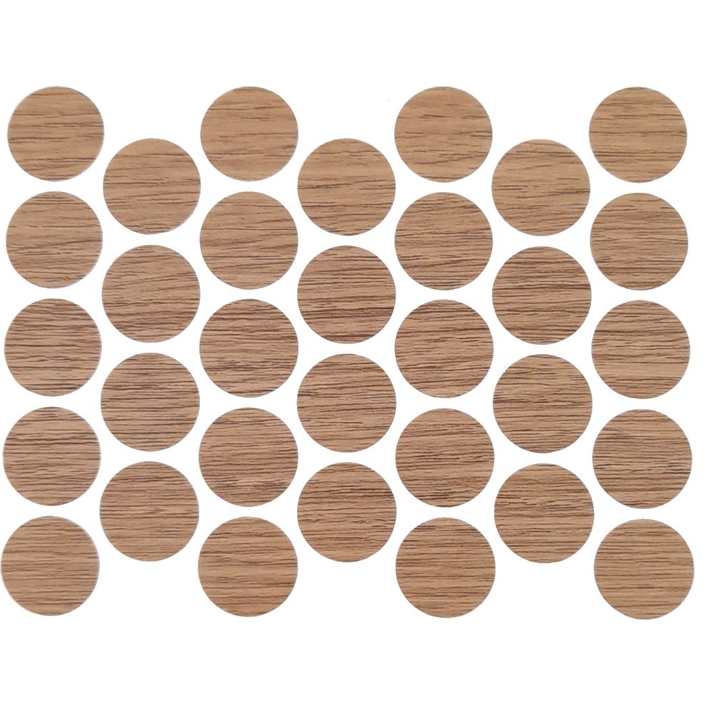 Screw cover caps Self-Adhesive - Salerno 11/16 inch Furnica 