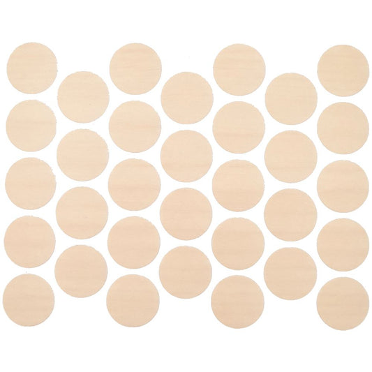 Screw cover caps Self-Adhesive - Soft Maple 11/16 inch Furnica 