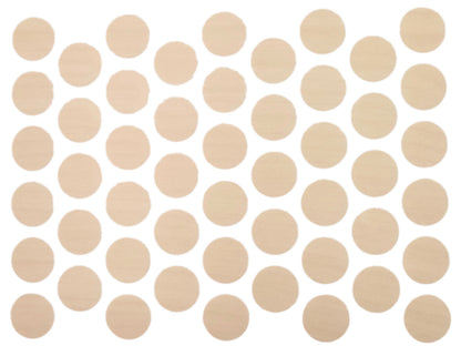Screw cover caps Self-Adhesive - Soft Maple 9/16 inch Furnica 