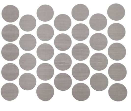 Screw cover caps Self-Adhesive - Trend Grey 11/16 inch Furnica 