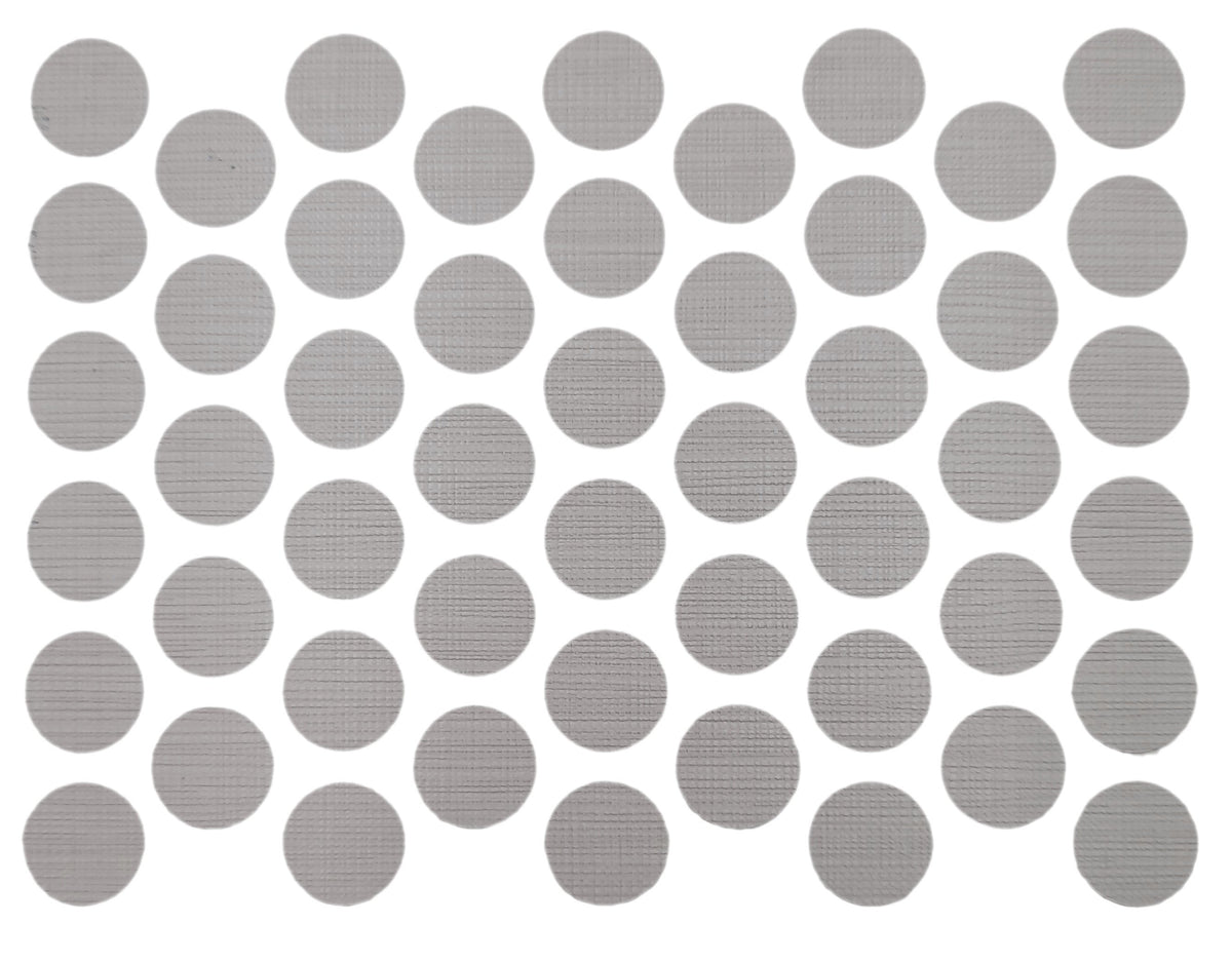 Screw cover caps Self-Adhesive - Trend Grey 9/16 inch Furnica 