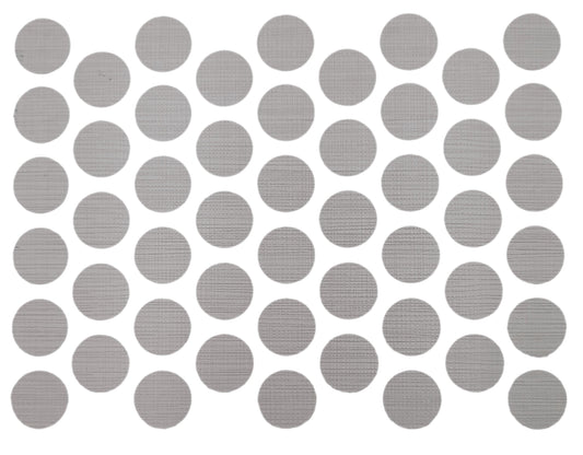 Screw cover caps Self-Adhesive - Trend Grey 9/16 inch Furnica 
