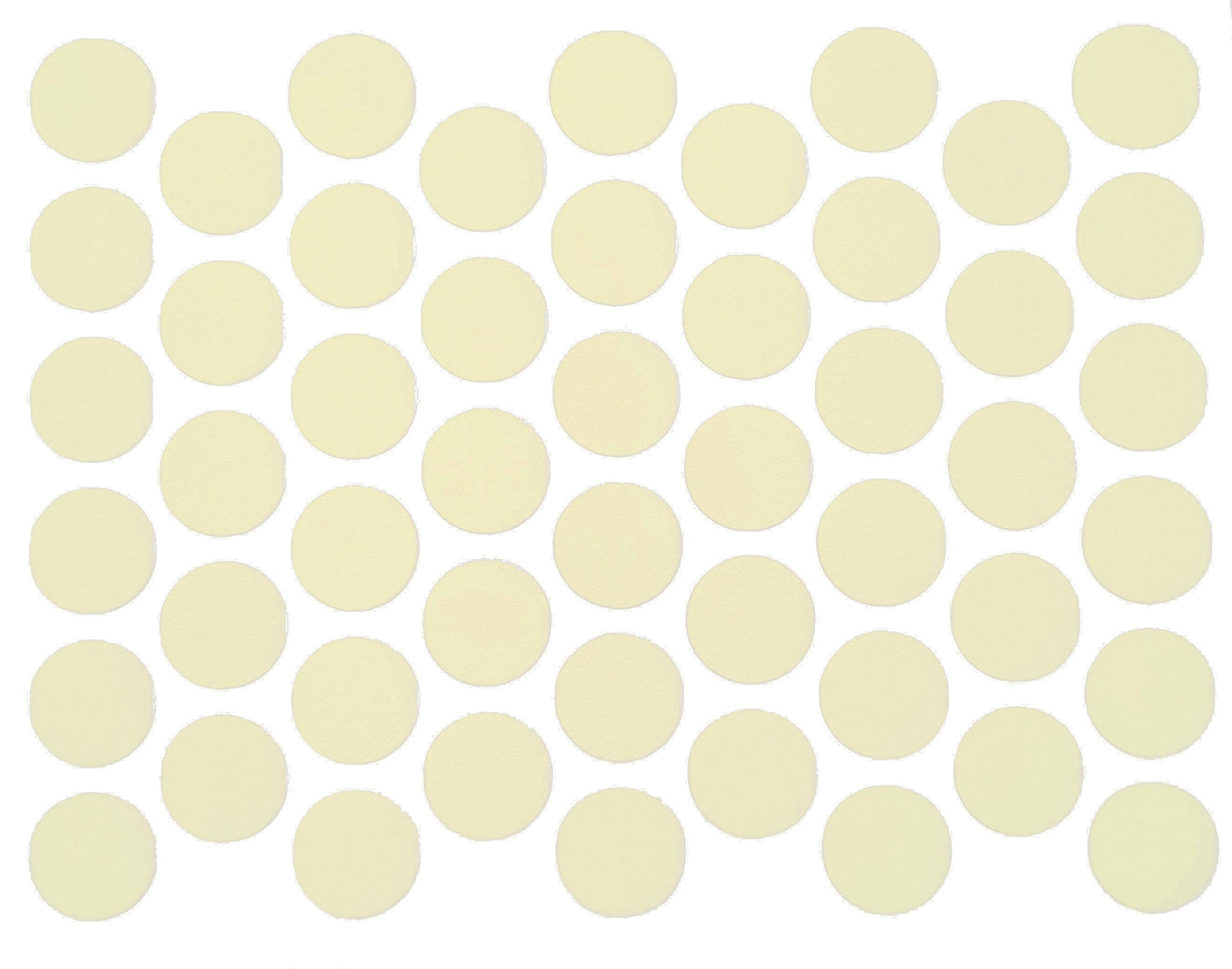 Screw cover caps Self-Adhesive - Vanilla 9/16 inch NTP 