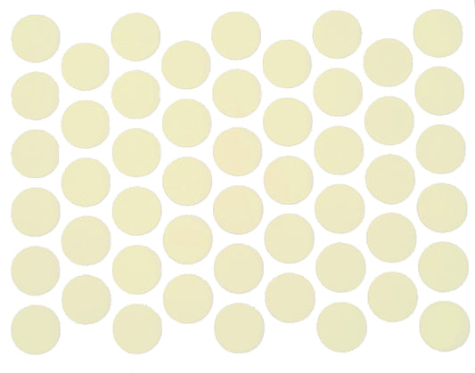 Screw cover caps Self-Adhesive - Vanilla 9/16 inch NTP 