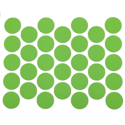 Screw cover caps Self-Adhesive - Water Green 11/16 inch Furnica 