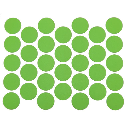 Screw cover caps Self-Adhesive - Water Green 11/16 inch Furnica 