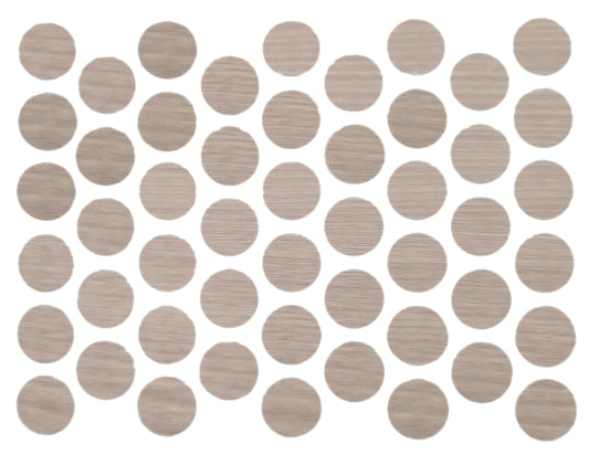 Screw cover caps Self-Adhesive - White Pine 9/16 inch Furnica 