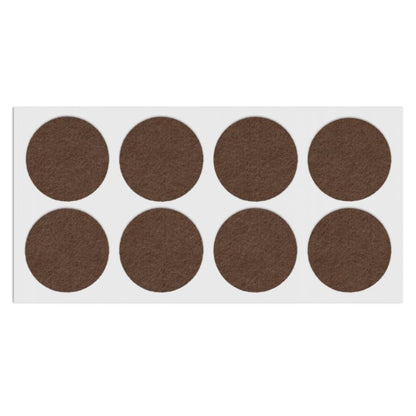 Self-Adhesive Felt Pad 1-15/16 inch NTP Brown 