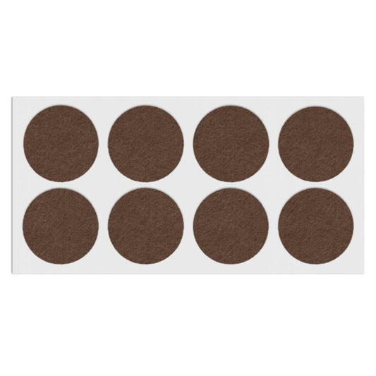 Self-Adhesive Felt Pad 1-15/16 inch NTP Brown 