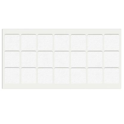 Self-Adhesive Felt Pad 1-3/16x1-3/16 inch NTP White 