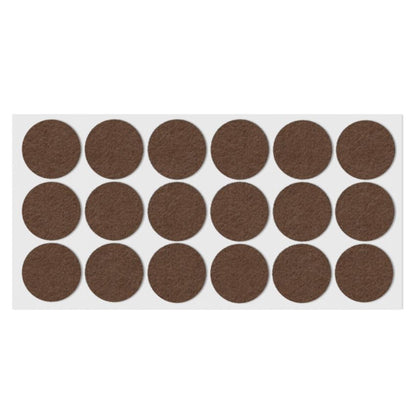 Self-Adhesive Felt Pad 1-3/8 inch NTP Brown 