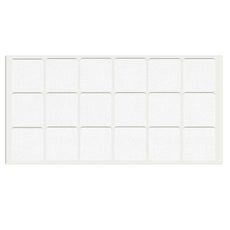 Self-Adhesive Felt Pad 1-3/8x1-3/8 inch White