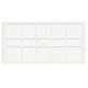 Self-Adhesive Felt Pad 1-9/16x1-9/16 inch White NTP 
