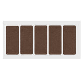 Self-Adhesive Felt Pad 1-9/16x3-9/16 inch Brown