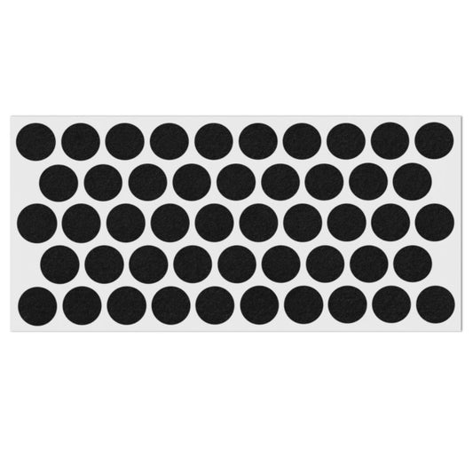 Self-Adhesive Felt Pad 13/16 inch NTP Black 