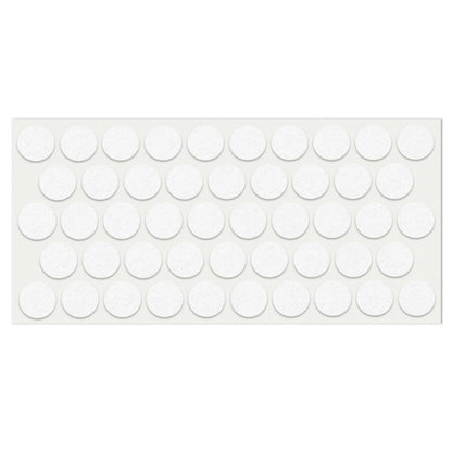 Self-Adhesive Felt Pad 13/16 inch NTP White 