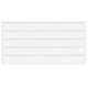 Self-Adhesive Felt Pad 13/16x13/16 inch White NTP 