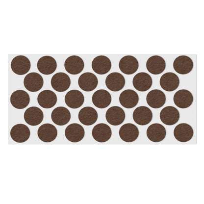 Self-Adhesive Felt Pad 15/16 inch NTP Brown 