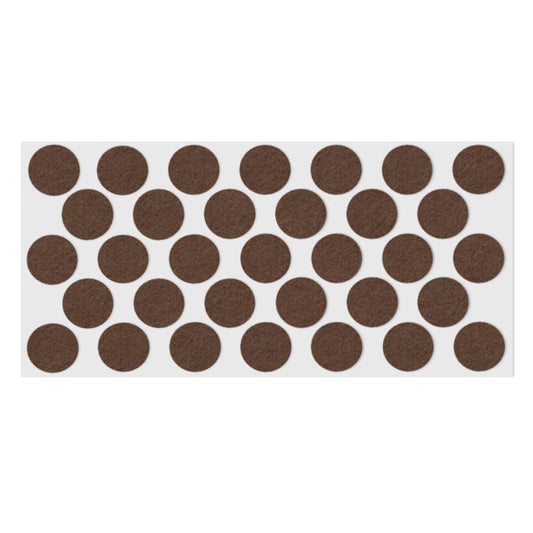 Self-Adhesive Felt Pad 15/16 inch NTP Brown 