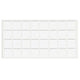 Self-Adhesive Felt Pad 1x1 inch - White NTP 