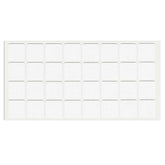 Self-Adhesive Felt Pad 1x1 inch - White