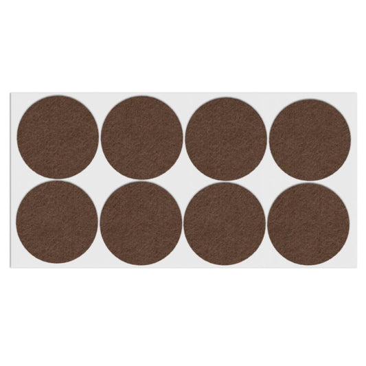 Self-Adhesive Felt Pad 2-3/16 inch NTP Brown 