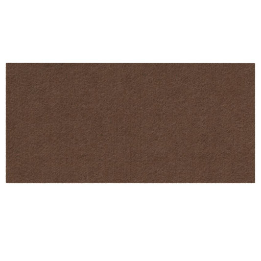 Self-Adhesive Felt Pad 4-3/4x9-7/16 inch - Brown NTP 