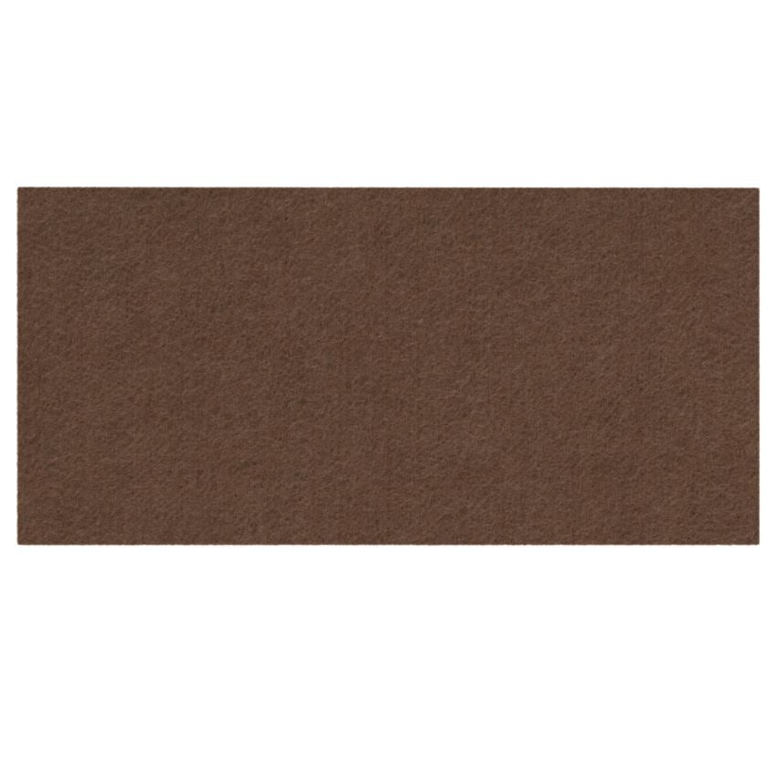 Self-Adhesive Felt Pad 4-3/4x9-7/16 inch NTP Brown 