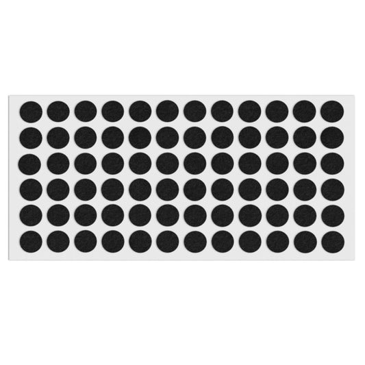 Self-Adhesive Felt Pad 9/16 inch Black NTP 