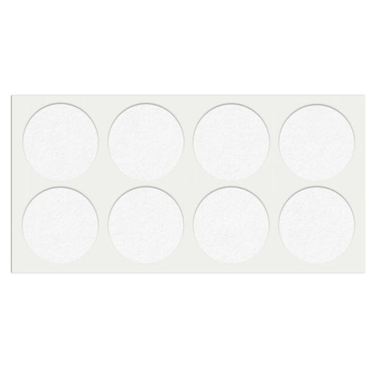Self-Adhesive Felt Pad Ø1-15/16 inch White NTP 