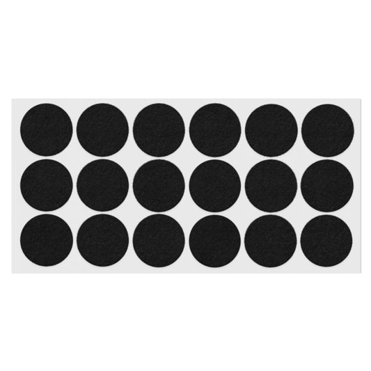 Self-Adhesive Felt Pad Ø1-3/8 inch Black NTP 