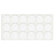 Self-Adhesive Felt Pad Ø1-3/8 inch White NTP 