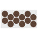 Self-Adhesive Felt Pad Ø1-9/16 inch Brown NTP 