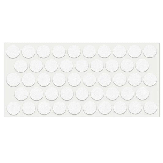 Self-Adhesive Felt Pad Ø13/16 inch White NTP 